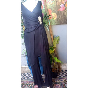 Pantsuit Jumpsuit One Piece Embellished PRom, Eveinig Wear Small*